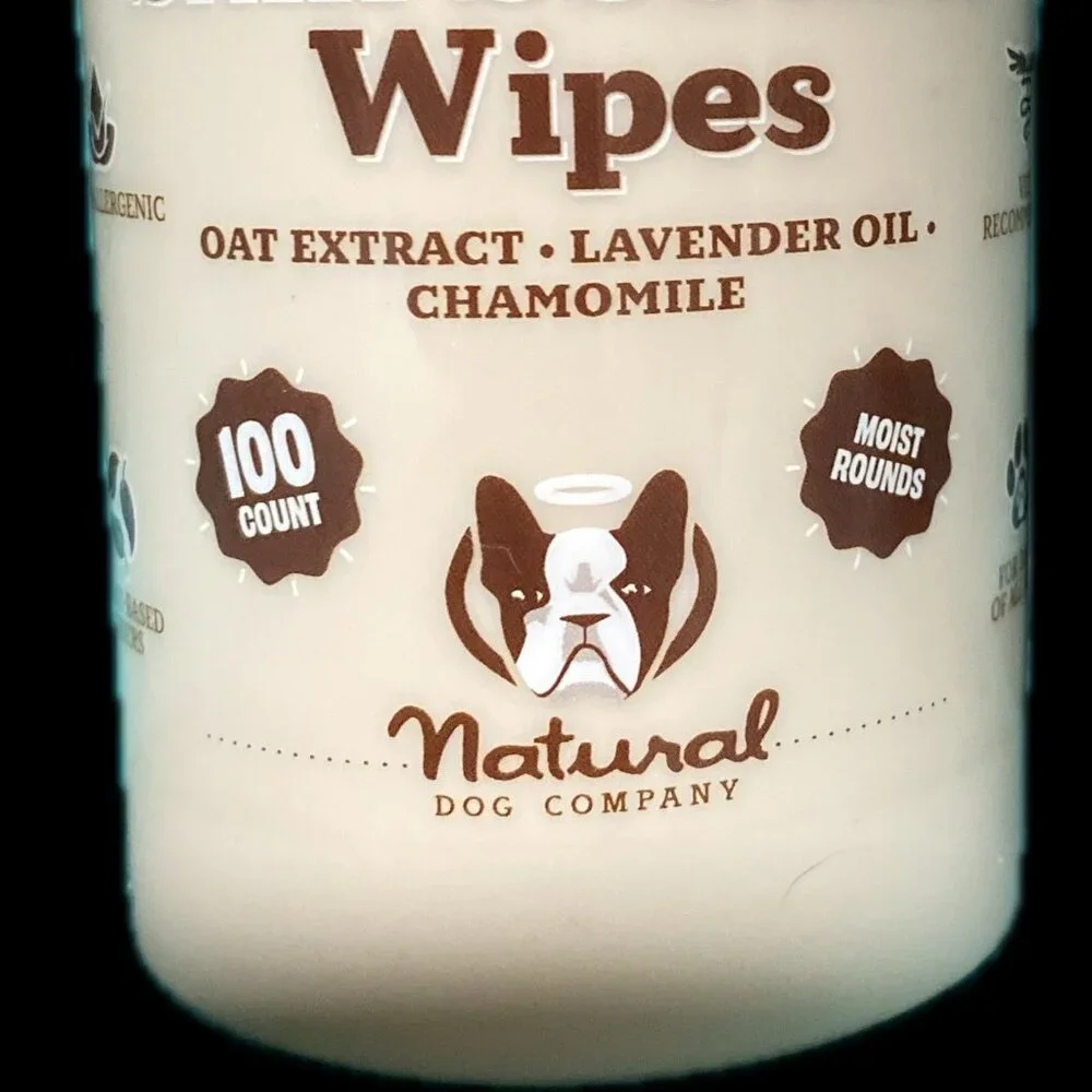 Natural Dog Company Skin Soother Wipes 3-pack